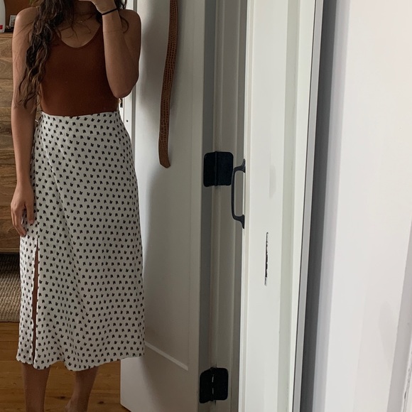 midi wrap skirt - Picture 8 of 8